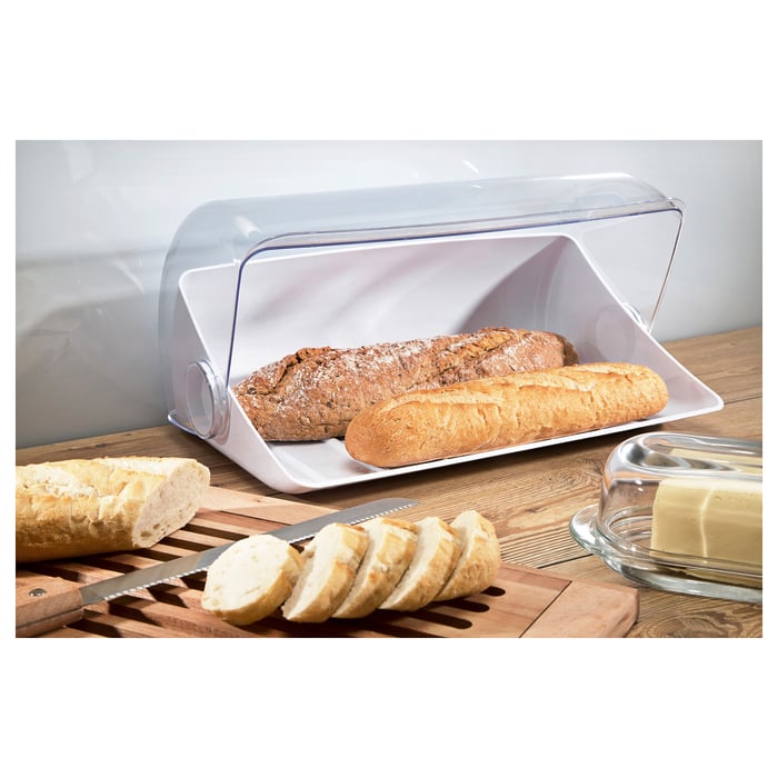 JULGODIS Bread bin, white IKEA CA