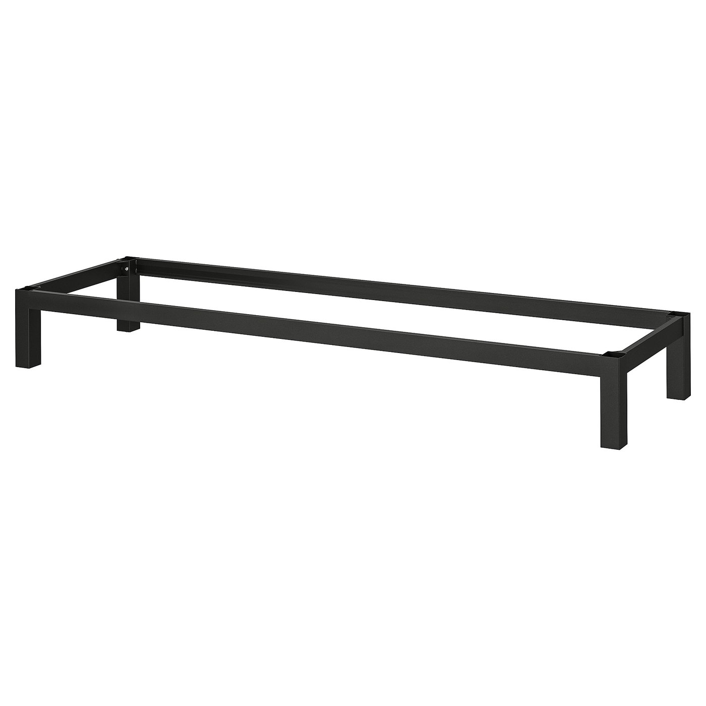 KALLAX Base on legs - black 146x39x18 cm (57 1/2x15 3/8x7 1/8 ")