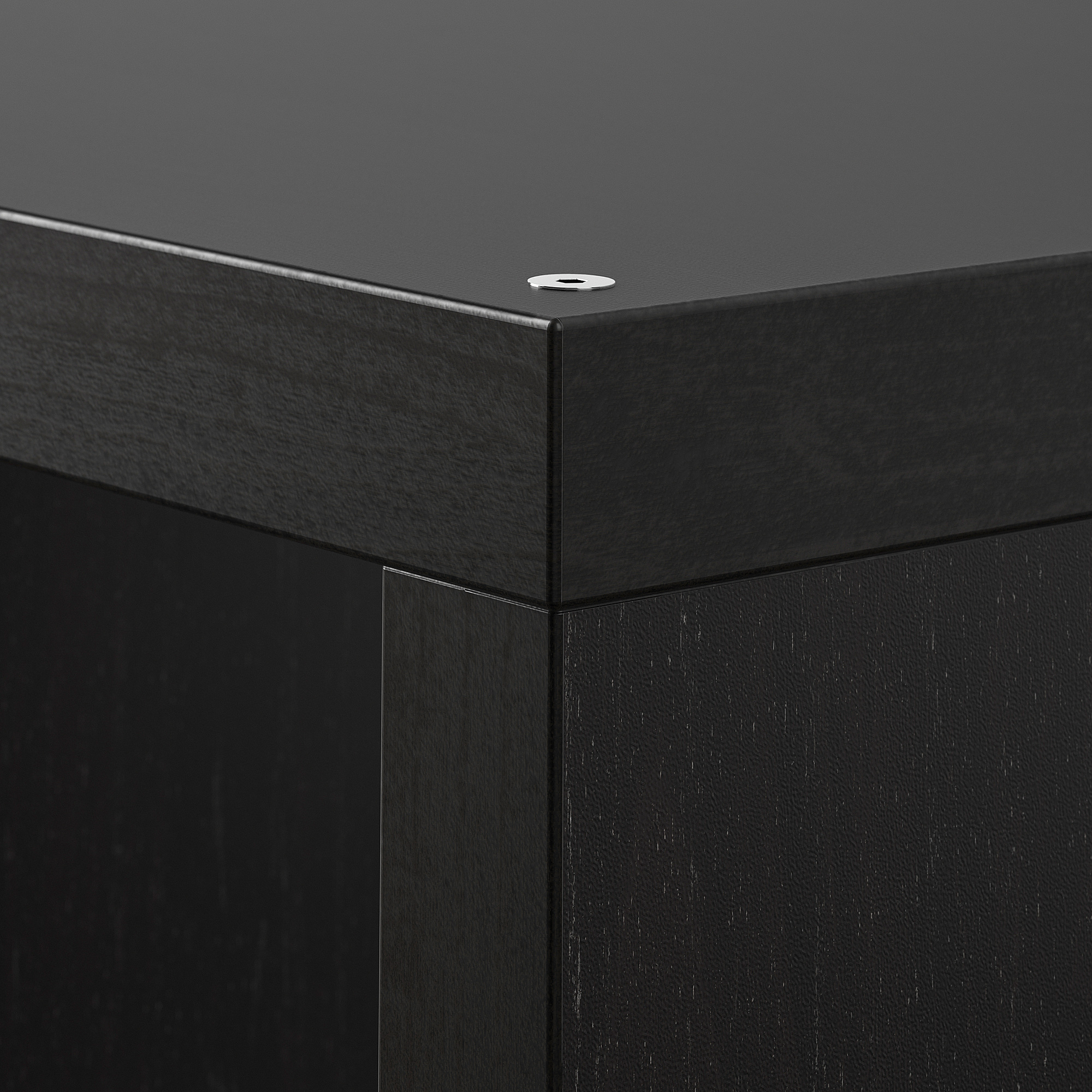 KALLAX Shelf unit, black-brown, 30 3/8x30 3/8 "