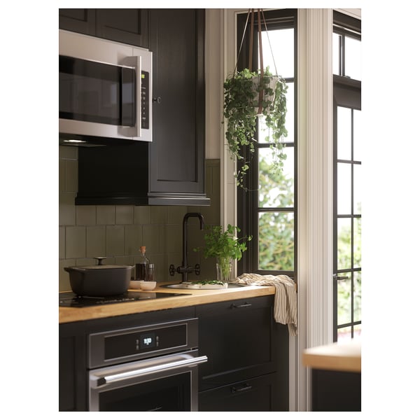 KARLBY Countertop for kitchen island, oak/veneer, 74x42x1 1/2 "