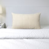 KEJSAROLVON Pillow protector, beige/blue, Queen