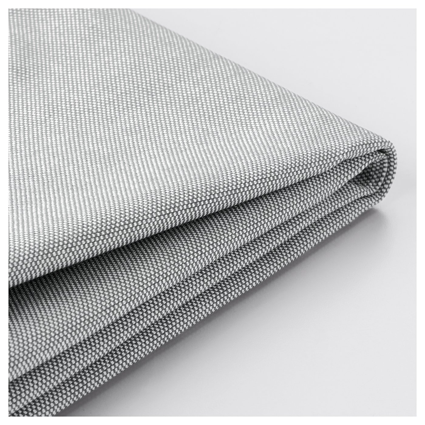 kivik cover for footstool with storage orrsta light gray