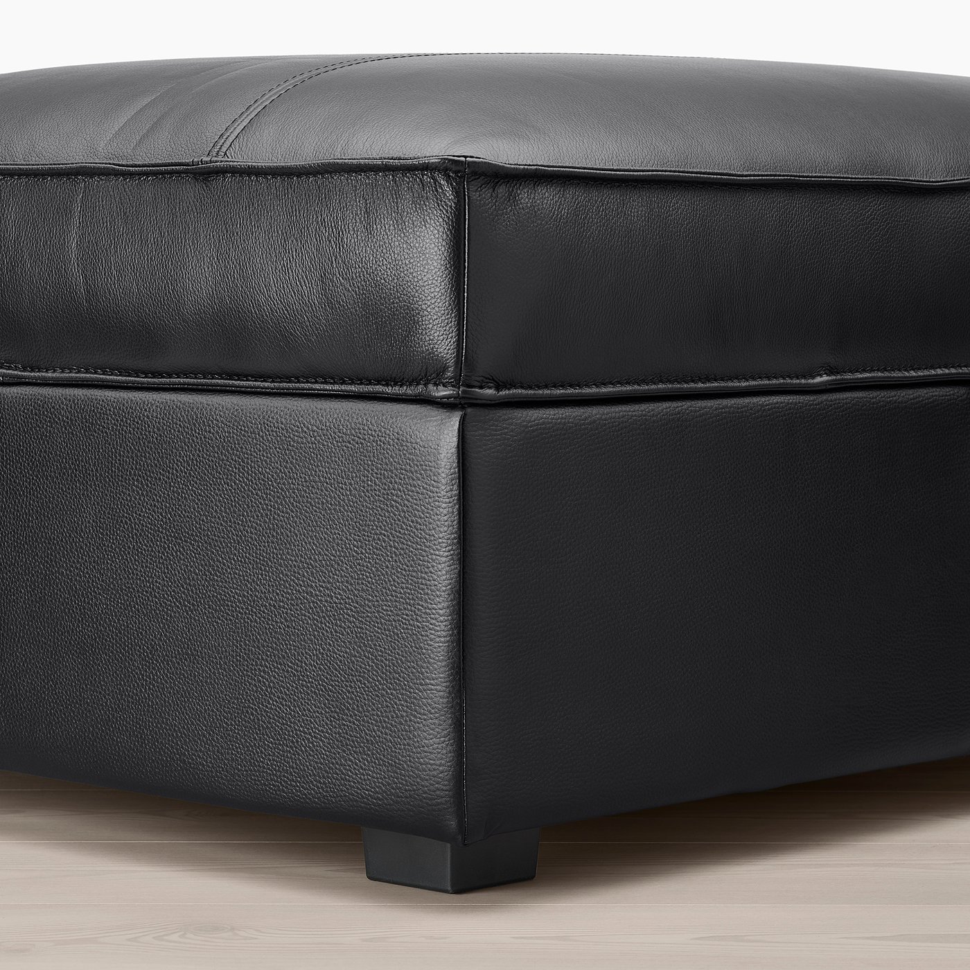 KIVIK footstool, Grann/Bomstad black - IKEA CA
