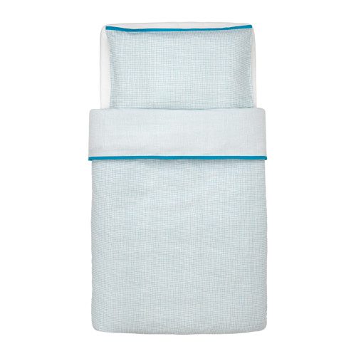 KLÄMMIG Crib duvet cover/pillowcase IKEA