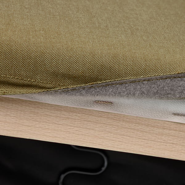 KLIPPAN cover for loveseat, Vissle yellowgreen IKEA CA