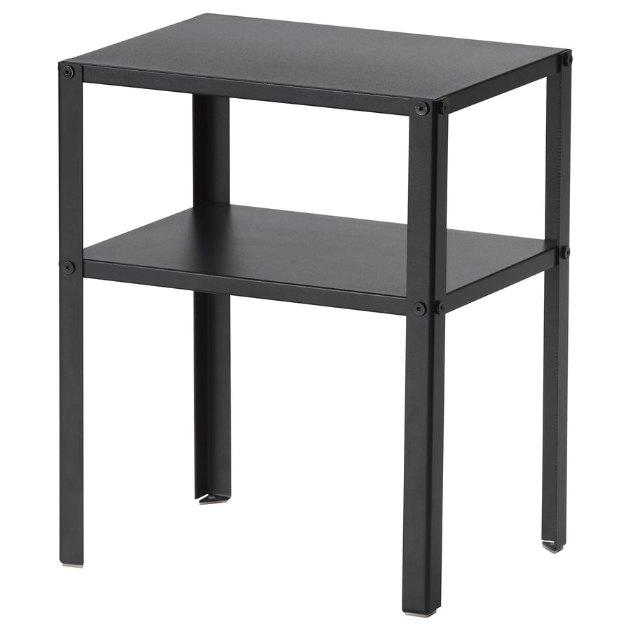 KNARREVIK Nightstand, black, 37x28 cm (145/8x11") IKEA CA