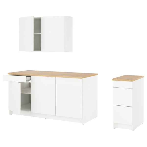 KNOXHULT Kitchen, white, 117x24x88 "