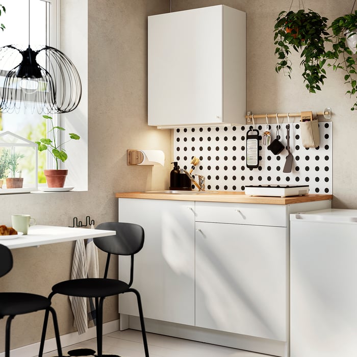 KNOXHULT kitchen, white, 121.9x61.0x223.5 cm (48x24x88") - IKEA CA