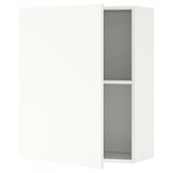 KNOXHULT Wall cabinet with door, white, 24x12x30 "