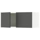 KNOXHULT Wall cabinet with doors, dark gray, 30x12x12 1/2 "