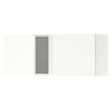 KNOXHULT Wall cabinet with doors, white, 30x12x12 1/2 "