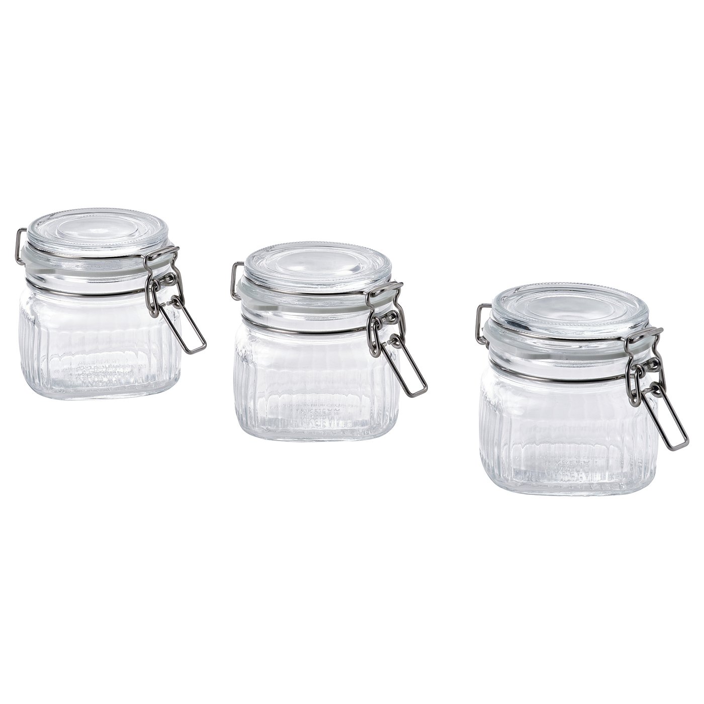 KÖSSEBÄR jar with lid, clear glass, 13 cl (4 oz) - IKEA CA