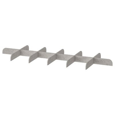 KOMPLEMENT Divider for pull-out tray, light gray, 39 3/8x13 3/4 "