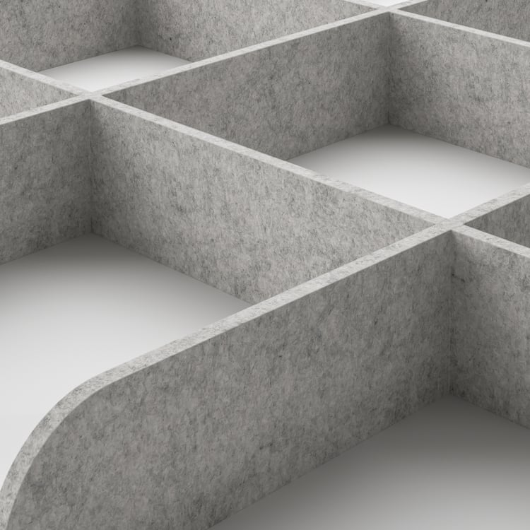 KOMPLEMENT pullout tray with divider, white/light gray, 100x58 cm (393