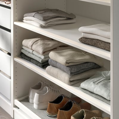 KOMPLEMENT Drawer liner, light gray, 35x11 3/4 - IKEA