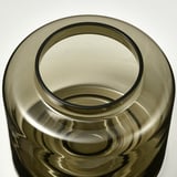 KONSTFULL Vase, green-brown, 6 ¼ "