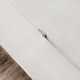 KRÅKKRASSING Cushion cover, light brown, 20x20 "