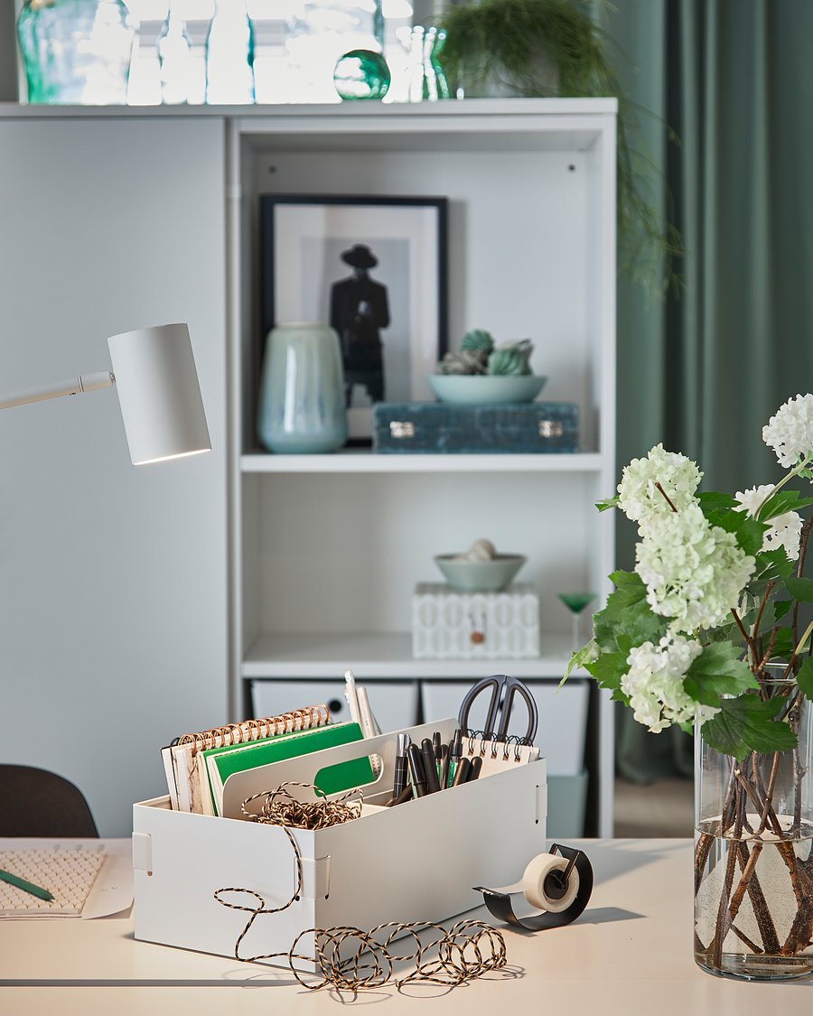 KVISSLE Desk organizer, 7x14 ¼x5 ½" (18x36x14 cm) IKEA