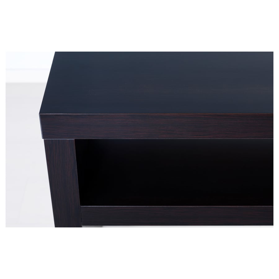 LACK Console table, blackbrown, 551/8x153/8" (140x39 cm) IKEA