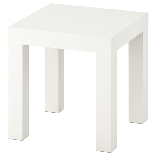 LACK Side table - white 35x35 cm (13 3/4x13 3/4 ")