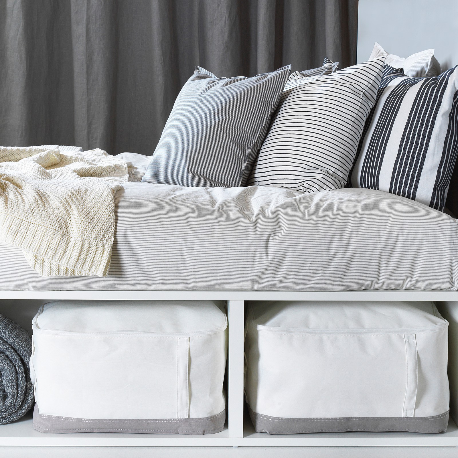 Cloth storage bins & boxes IKEA