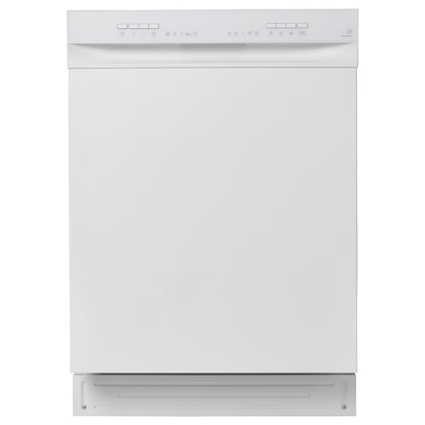LAGAN Built-in dishwasher, white, 24 "
