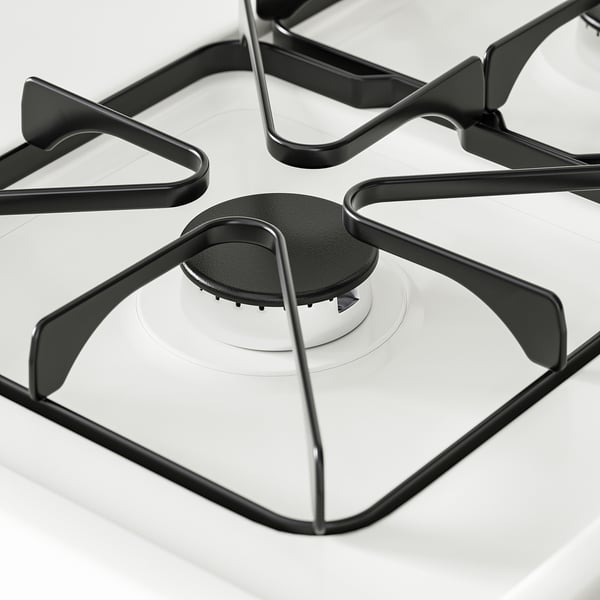 LAGAN range with gas cooktop, white IKEA CA