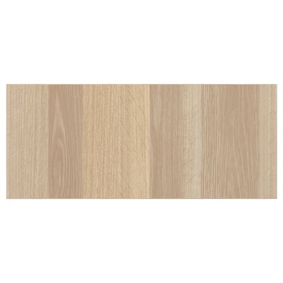LAPPVIKEN Drawer front, white stained oak effect, 23 1/2x10 "