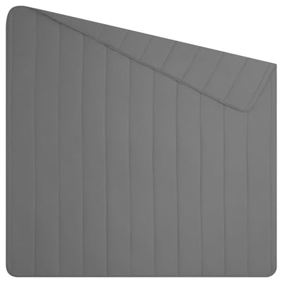 LÅSBRÄKEN Comforter, gray, Full/Queen