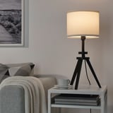 LAUTERS Table lamp, brown ash/white