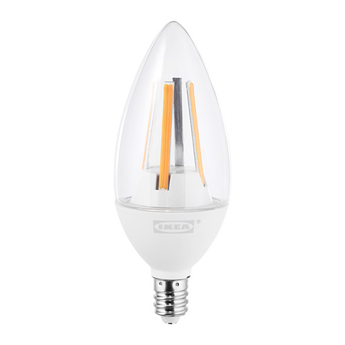 LEDARE LED bulb E12 400 lumen IKEA