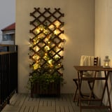 LEDLJUS LED string light with 24 lights, outdoor black