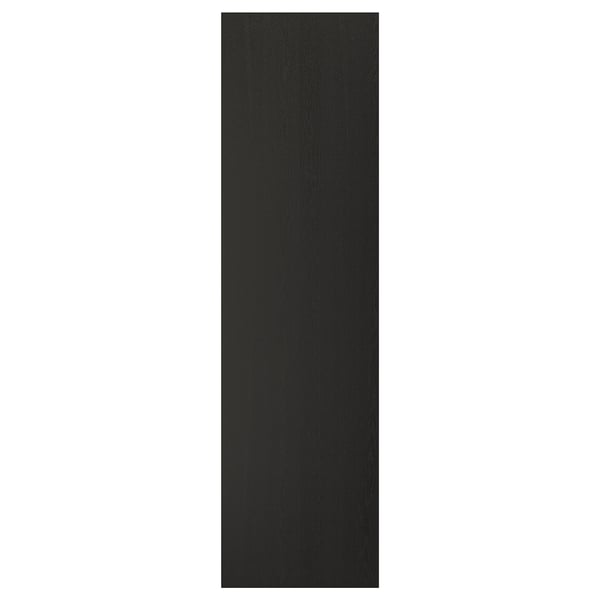 LERHYTTAN Cover panel, black stained, 25x90 "