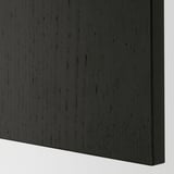 LERHYTTAN Cover panel, black stained, 25x80 "
