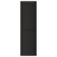 LERHYTTAN Door, black stained, 18x60 "