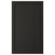 LERHYTTAN Door, black stained, 24x40 "