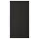 LERHYTTAN Door, black stained, 21x40 "