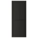 LERHYTTAN Door, black stained, 24x60 "