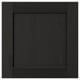 LERHYTTAN Drawer front, black stained, 15x15 "