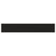 LERHYTTAN Drawer front, black stained, 30x5 "