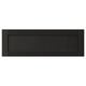 Option: LERHYTTAN Drawer front, black stained, 30x10 "