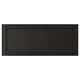 Option: LERHYTTAN Drawer front, black stained, 36x15 "