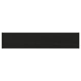 LERHYTTAN Drawer front, black stained, 24x5 "