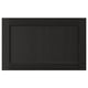 Option: LERHYTTAN Drawer front, black stained, 24x15 "