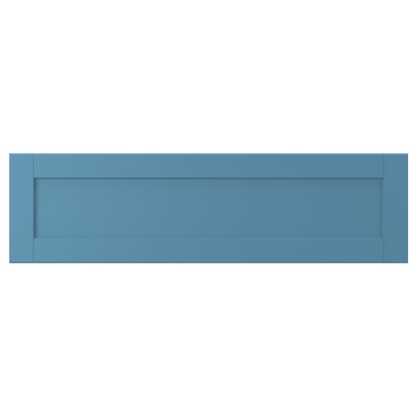 LERHYTTAN Drawer front, blue, 36x10 "