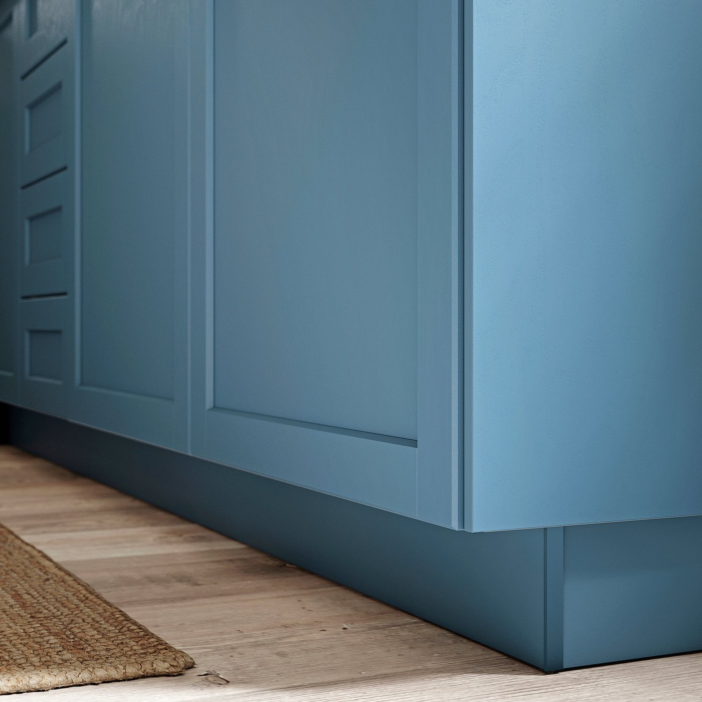LERHYTTAN Toe kick, blue, 213x11 cm (84x41/2
