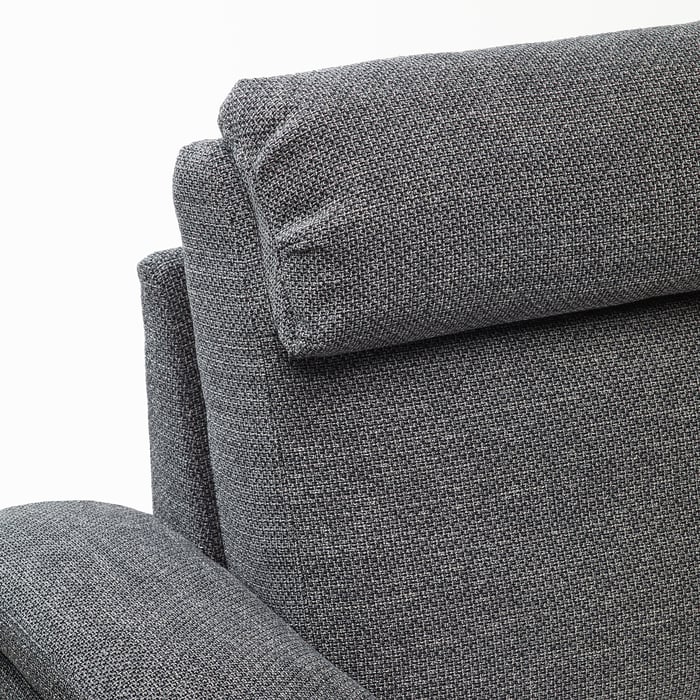 LIDHULT Sofa Lejde gray/black IKEA