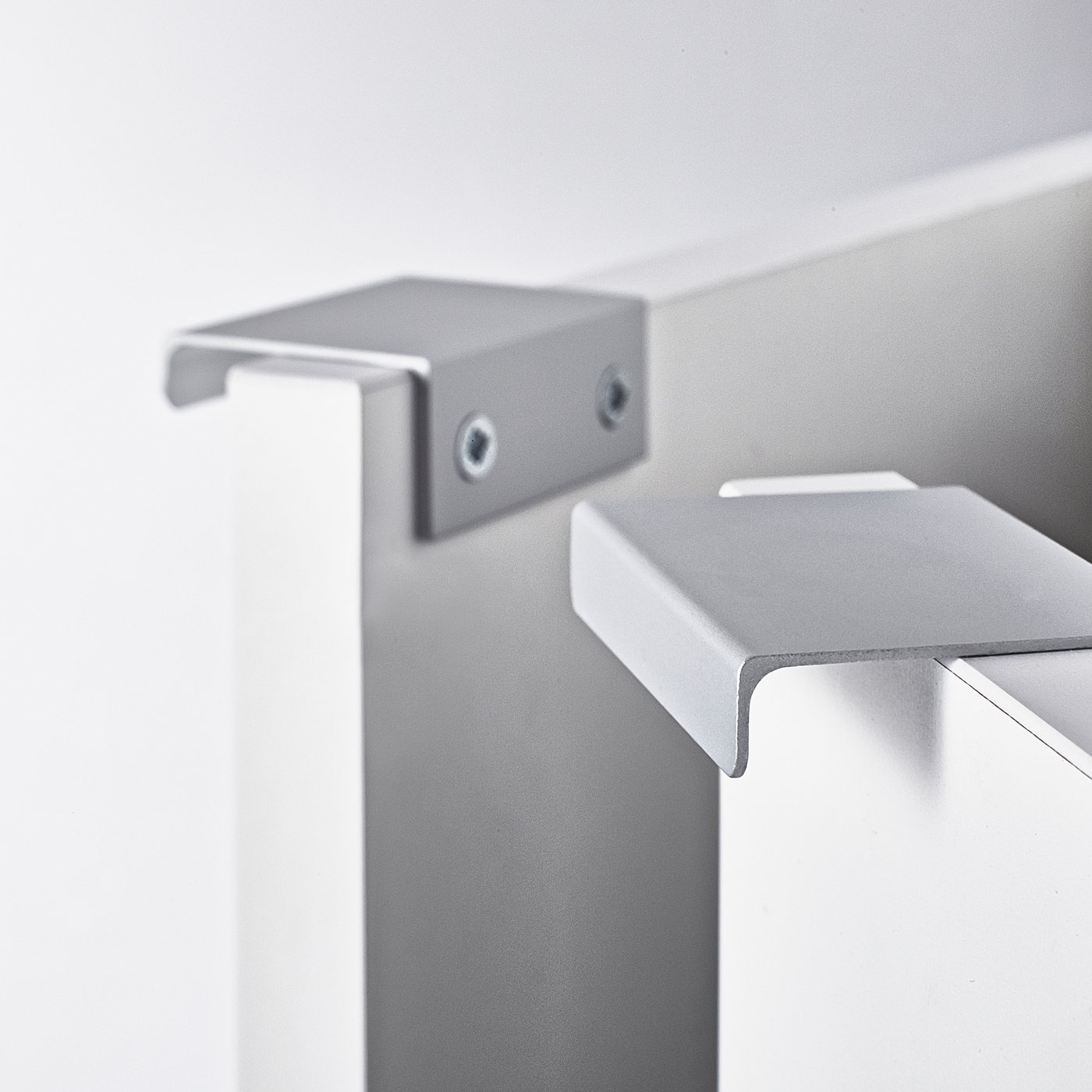 LILLÅNGEN Bathroom vanity with 2 doors, white, 235/8x97/8x251/4