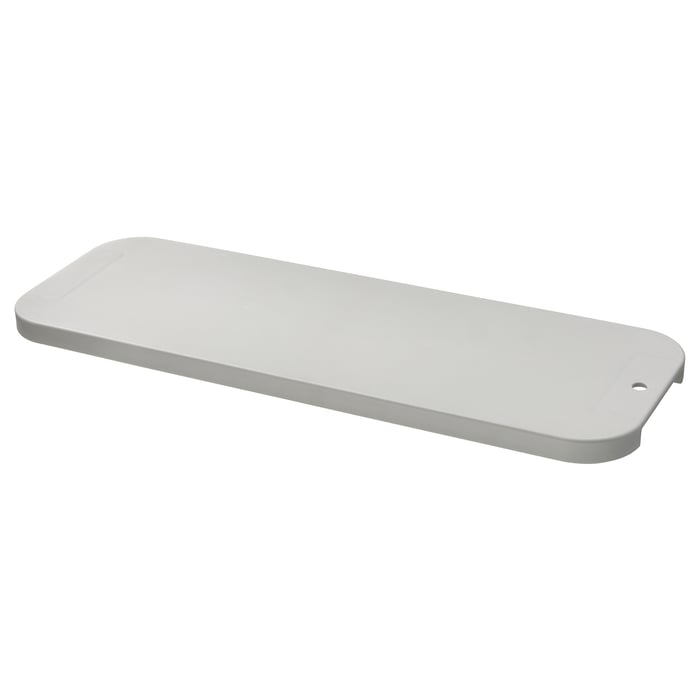 LILLHAVET chopping board, light gray, 48x17 cm (18 ¾x6 ½") IKEA CA