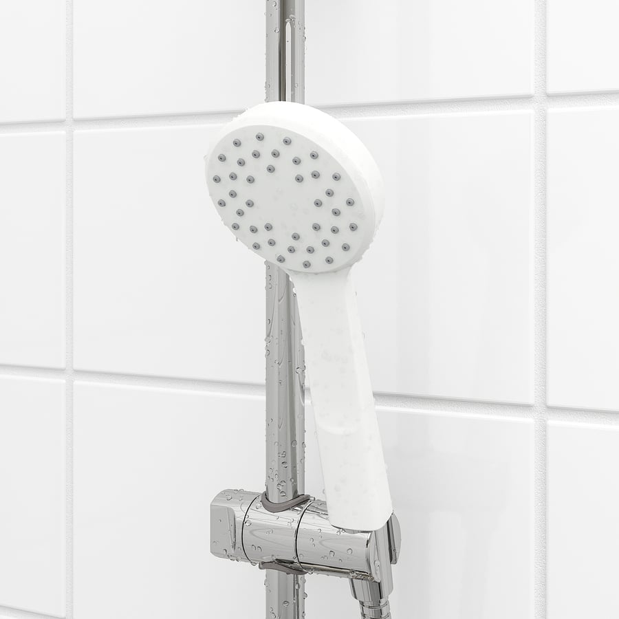 LILLREVET singlespray hand held shower head, white IKEA CA
